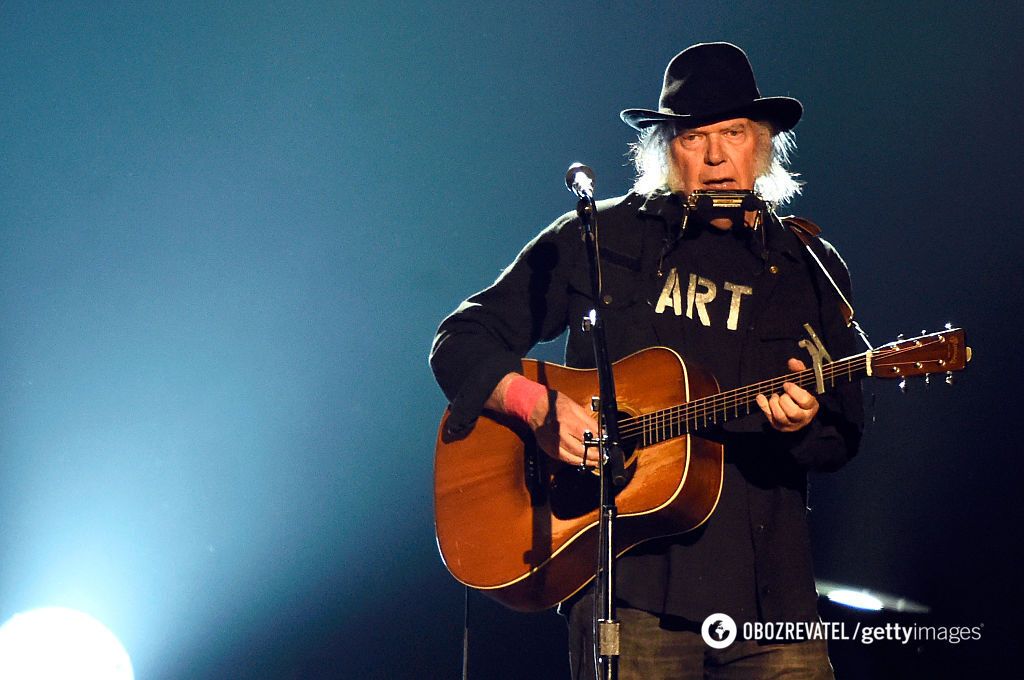 Legenda rocka Neil Young ogłosił darmowy koncert na Ukrainie