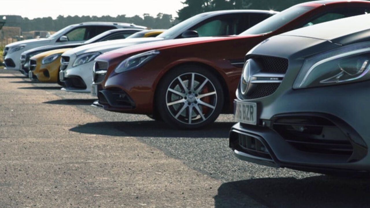 Шесть Mercedes-AMG