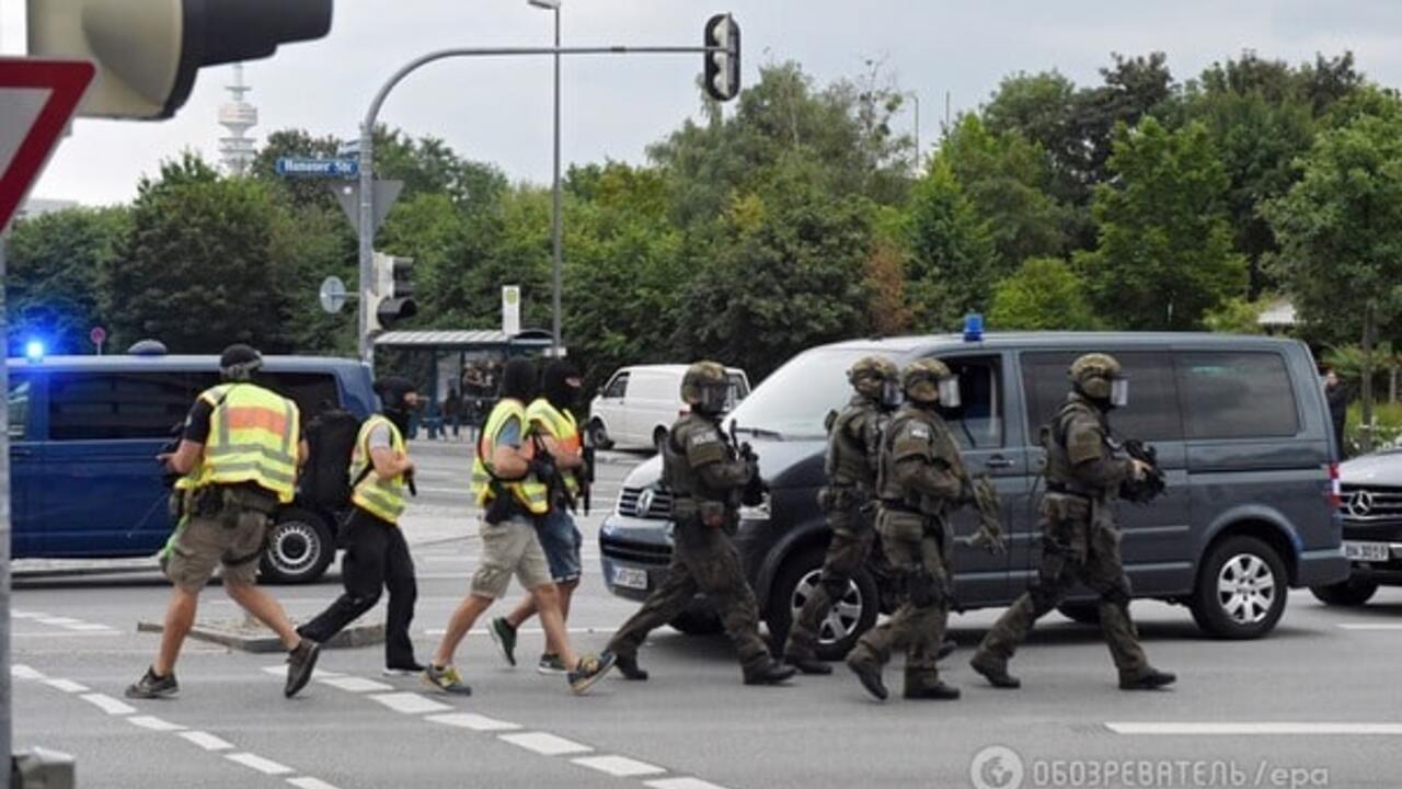 Стрельба в торговом центре Мюнхена