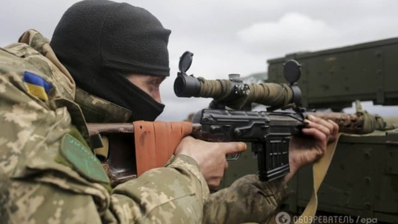 Гранатометы, пулеметы и снайперы: террористы обстреляли бойцов АТО в Авдеевке