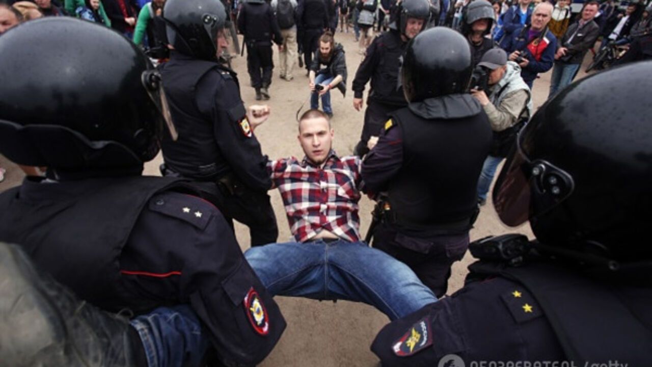 Протесты в Москве
