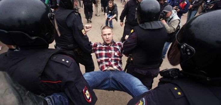 Протесты в Москве