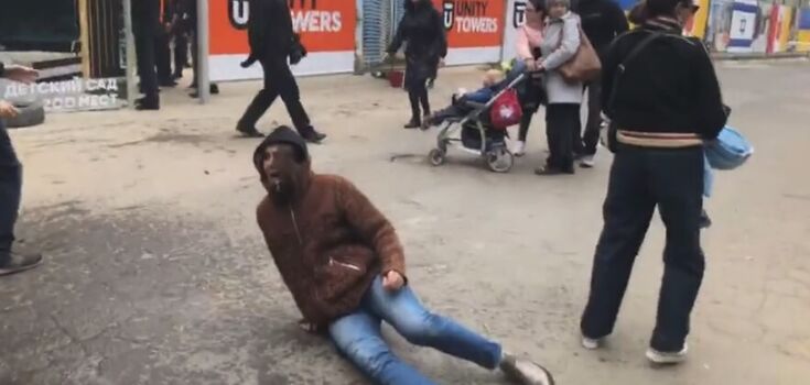 Нападение на протестующих в Одессе