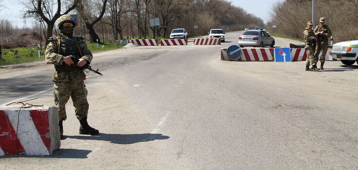 Блокпости в Одесі