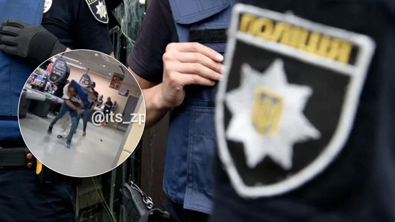Поліція затримала дебошира в запорізькому супермаркеті