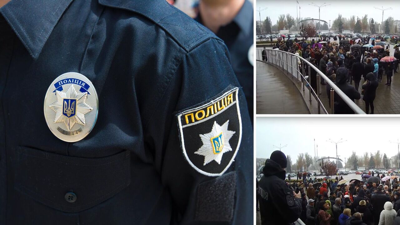 У Запоріжжі на мітингу антивакцинаторів постраждала людина, поліція затримала п'ятьох учасників. Відео