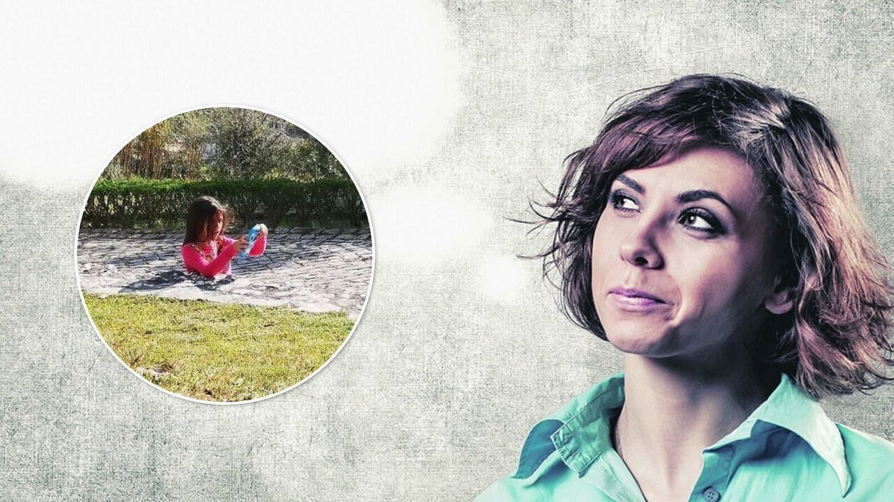 Фото дівчинки в асфальті "зламало" мозок користувачам у мережі