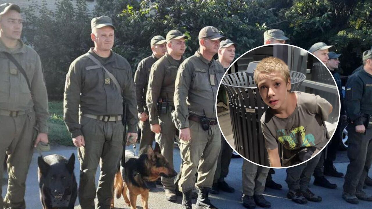 У Запорізькій області загадково зник підліток: його шукають поліція, кінологи та нацгвардійці. Фото