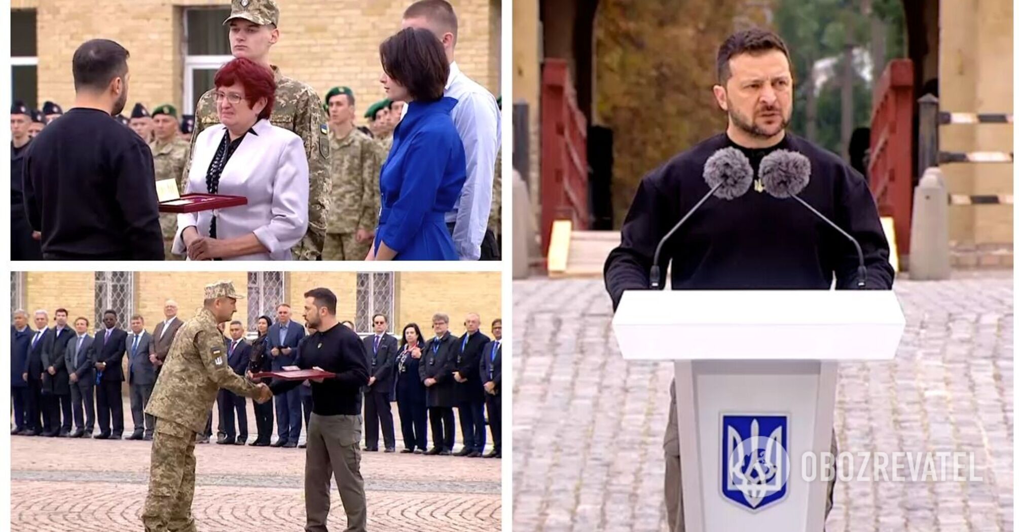 Będzie zwycięstwo! Zeleński wręczył odznaczenia państwowe obrońcom Ukrainy w Kijowie. Wideo