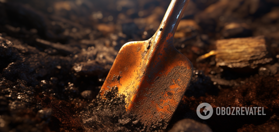 How to save rusty shovels and tools: miraculous ways