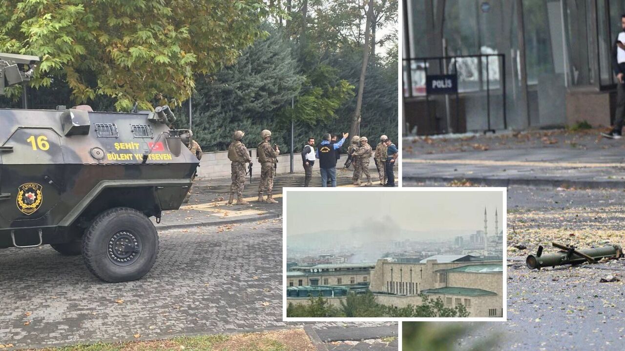 Explosions and shooting heard outside parliament and Ministry of Interior affairs buildings in Ankara. First videos