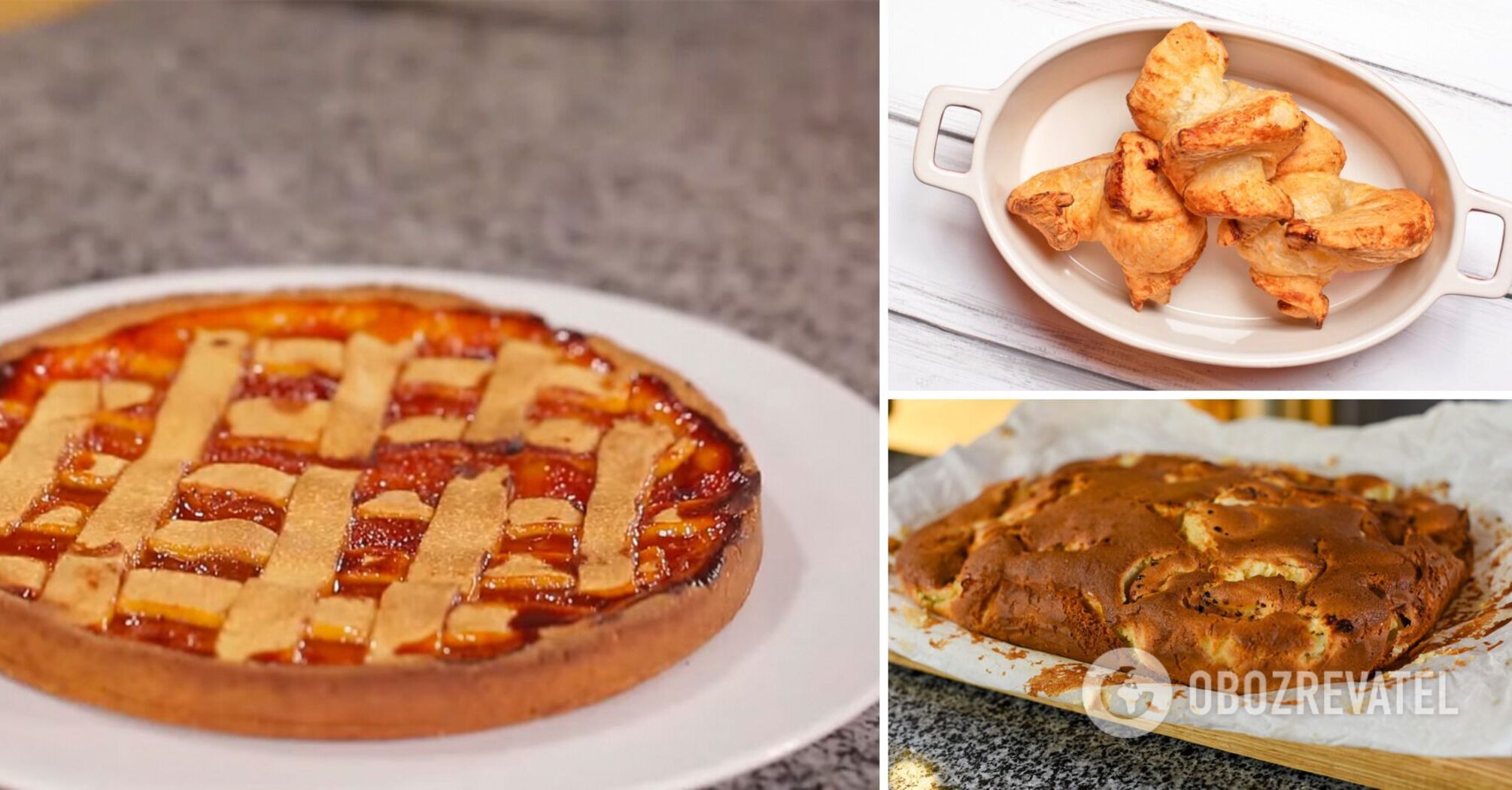 Charlotte, croissant and crostata: three easy recipes for baking