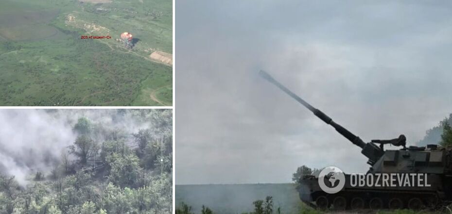 Giatsints, Tyulpans and more: soldiers show how to destroy the enemy on Ukrainian soil. Video