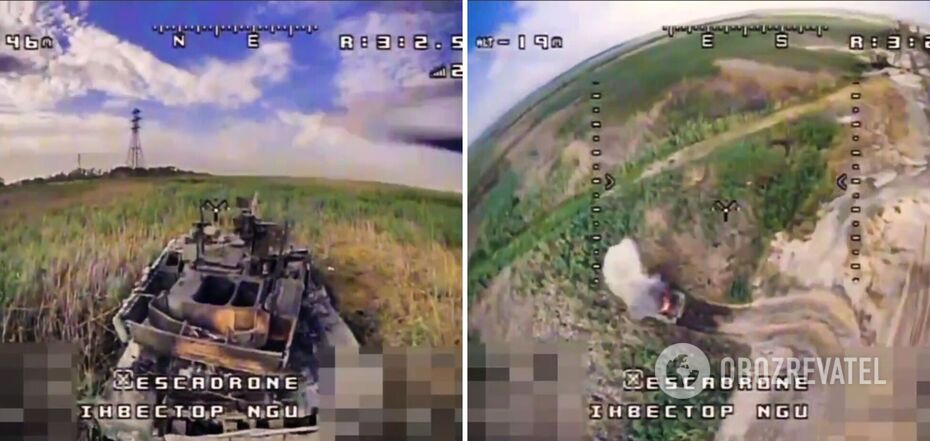 'So that it doesn't shoot anymore!' National Guard soldiers destroy a Russian tank: video