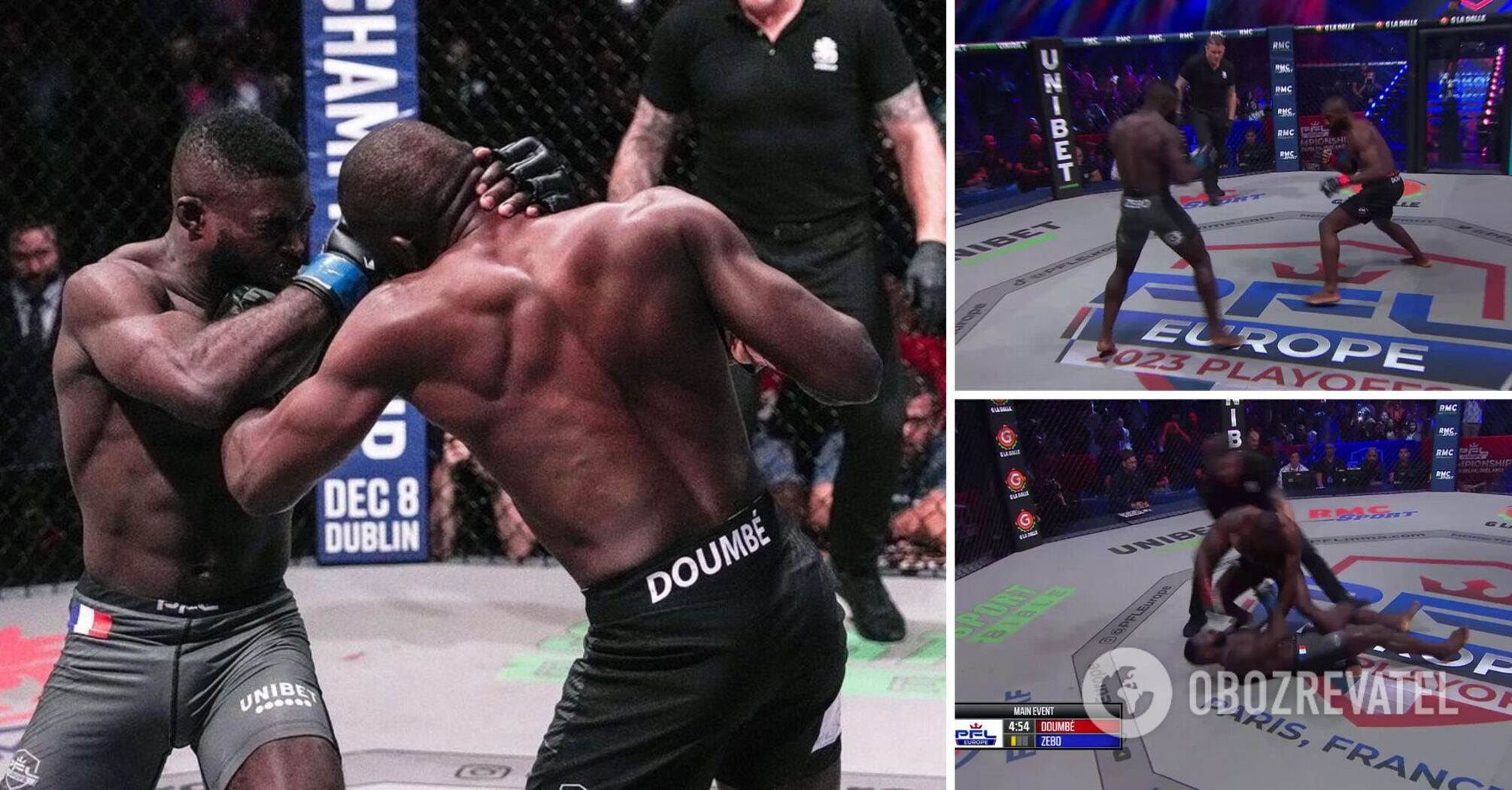 Cedric Doumbé znokautował Jordana Zebo