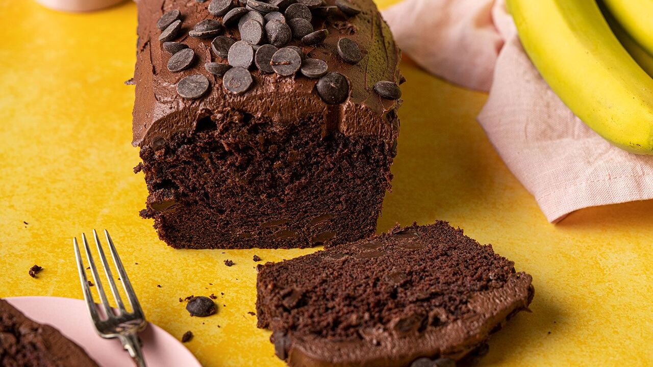 Chocolate banana dessert without flour and sugar: very easy to prepare