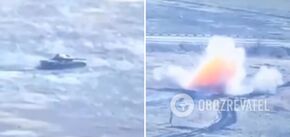 Ukraińskie Siły Zbrojne zorganizowały "sprinterski wyścig" po czołg wroga w Zaporożu i zamieniły go w złom. Wideo