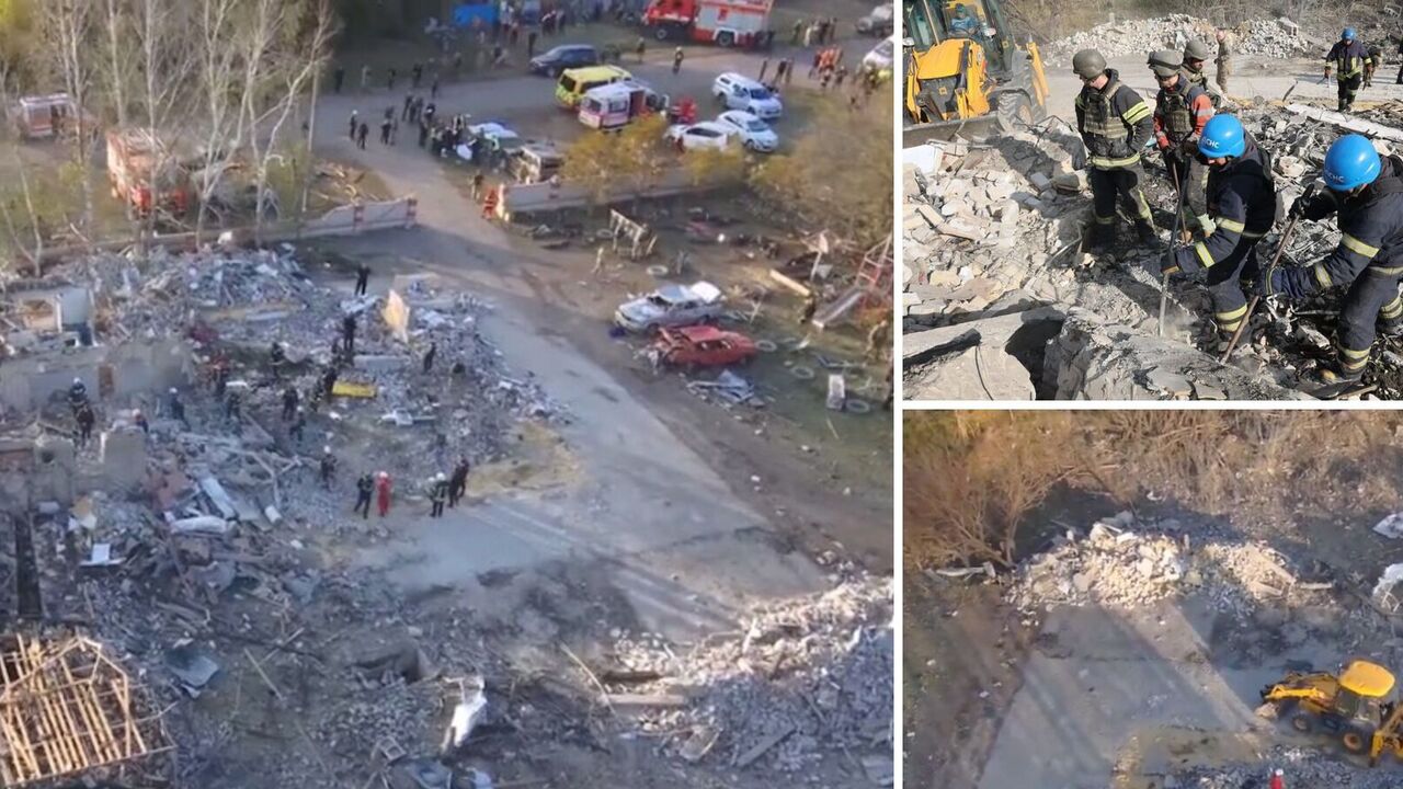 Russian Iskander strikes a village in Kharkiv region