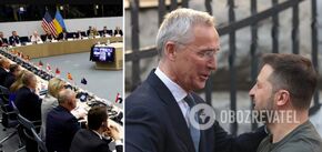 Zeleński przybywa z wizytą do Belgii i weźmie udział w spotkaniu w Ramstein: sala oklaskiwała go po przemówieniu ze Stoltenbergiem. Wideo