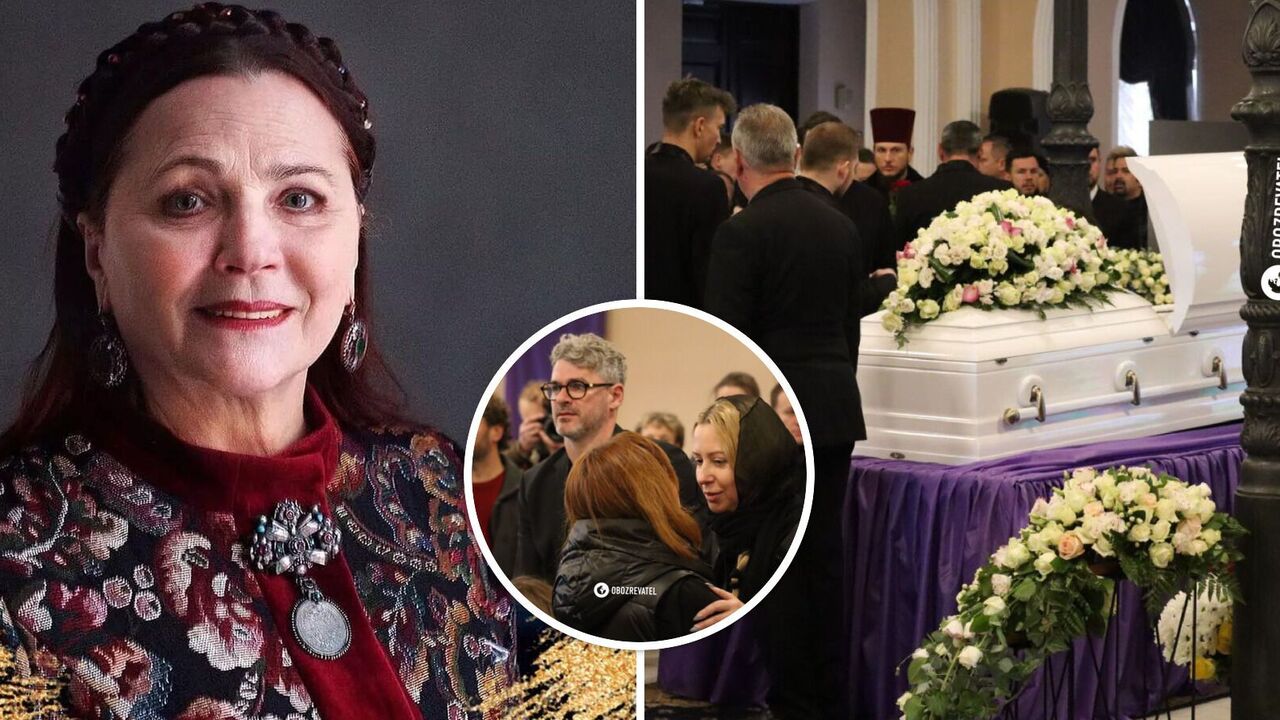 Pogrzeb Niny Matwienko w Kijowie: kolejka ciągnie się setkami metrów. Ekskluzywne zdjęcia i wideo