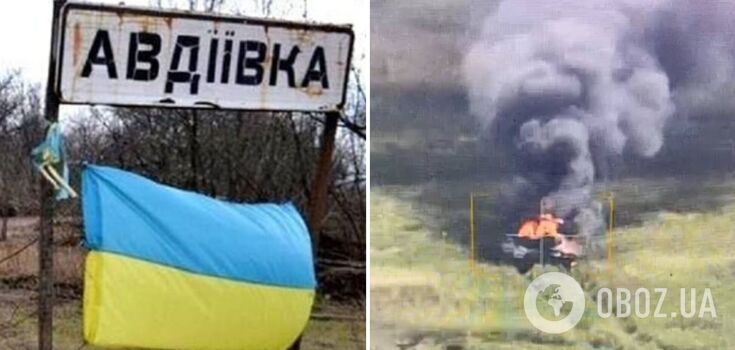 Russian troops launch unprecedented attacks on Avdiivka: civilians killed, Ukrainian Armed Forces destroy about 60 enemy vehicles. Video and map