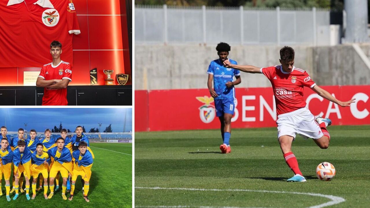Portuguese Benfica footballer receives Ukrainian passport and will play for the Ukraine U-17 national team