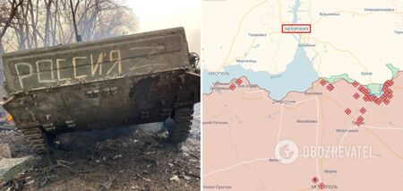 Kompania zdrajców "Atesz" z Heniczeska zlikwidowana w sektorze Zaporoże: okupanci zbierali ich od pół roku