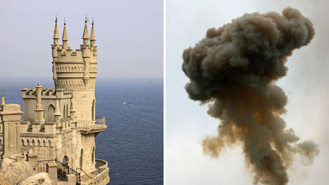 Exploded Ship Explosion in Sevastopol on October 13, 2023 - a ship exploded, what is ...