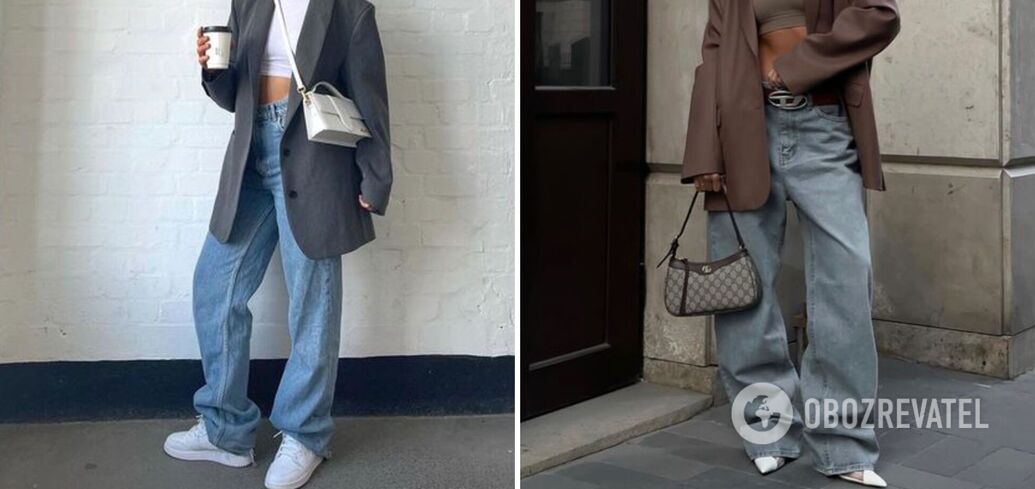Street-sweeping pants: how puddle pants became a fashion trend in 2024 and what to wear them with