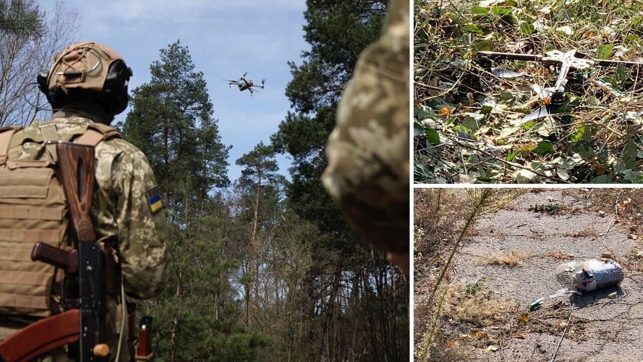 Straż graniczna zestrzeliła 7 dronów wroga w Zaporożu. Zdjęcie