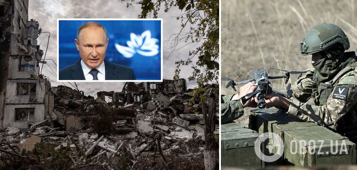 "We are not hiding it": Putin cynically commented on occupiers' offensives in Ukraine. Video