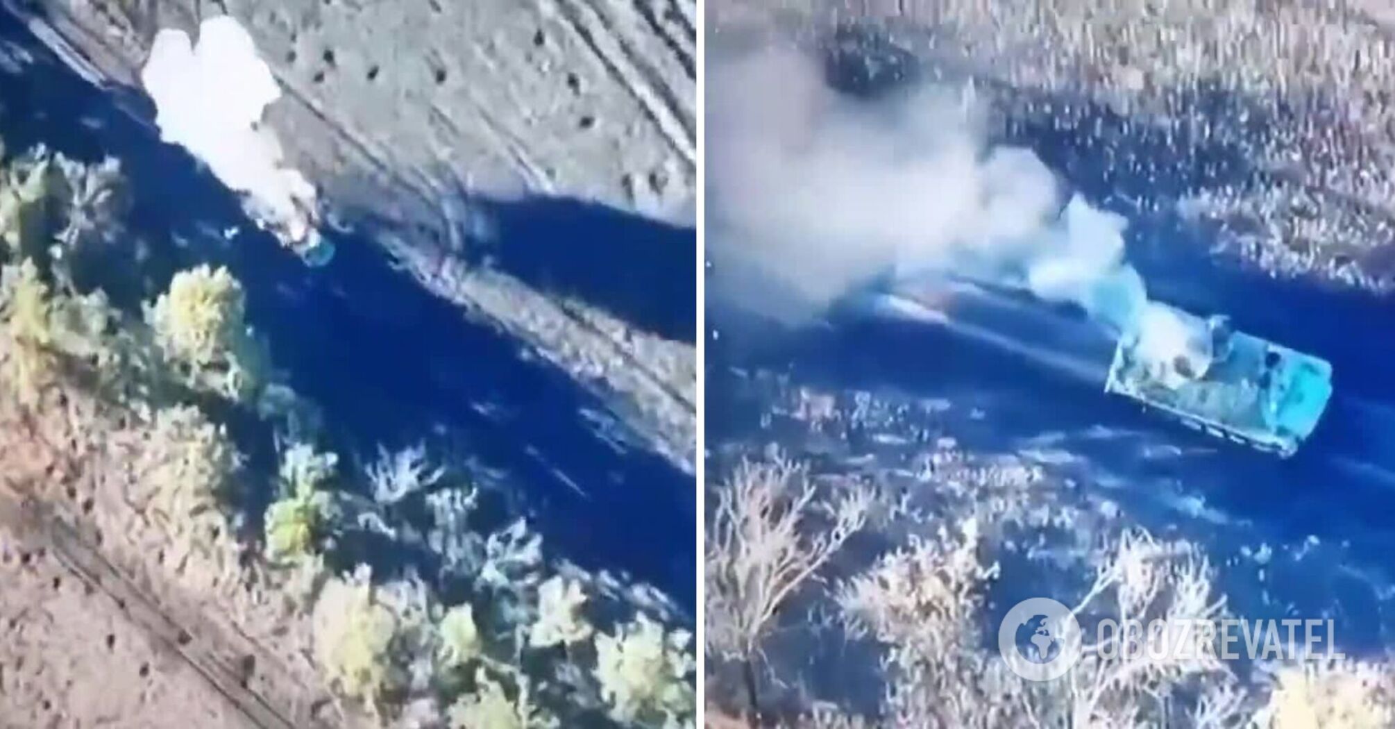 AFU umiejętnie zniszczyło sprzęt wroga wraz z personelem w pobliżu Łyman. Wideo