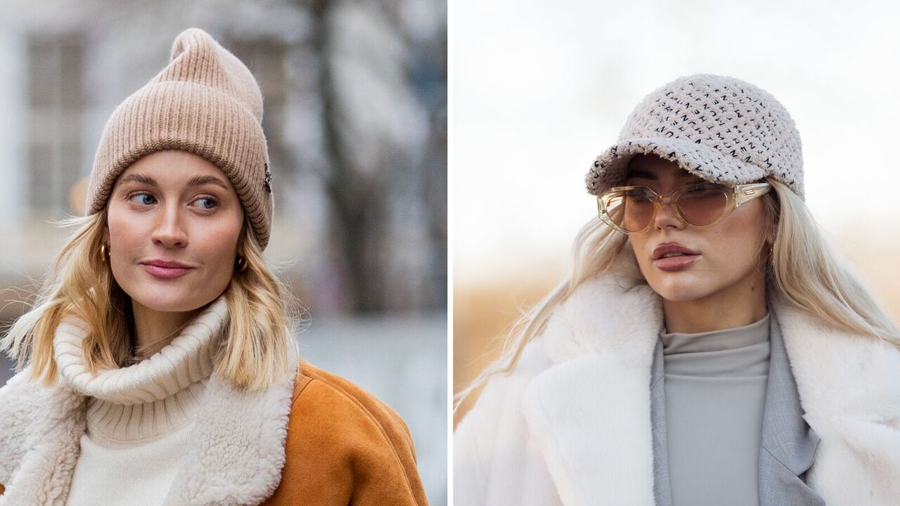 What hats to wear with coats, fur coats, and down jackets