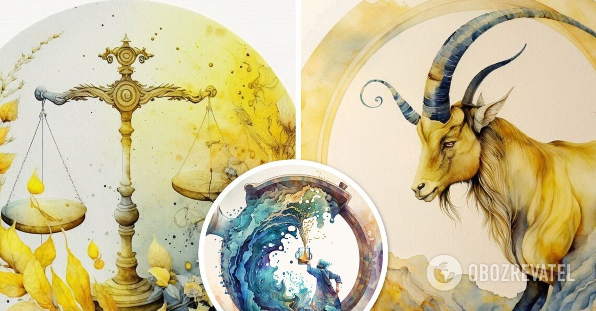 Гороскоп для Весов, Козерогов и Водолеев