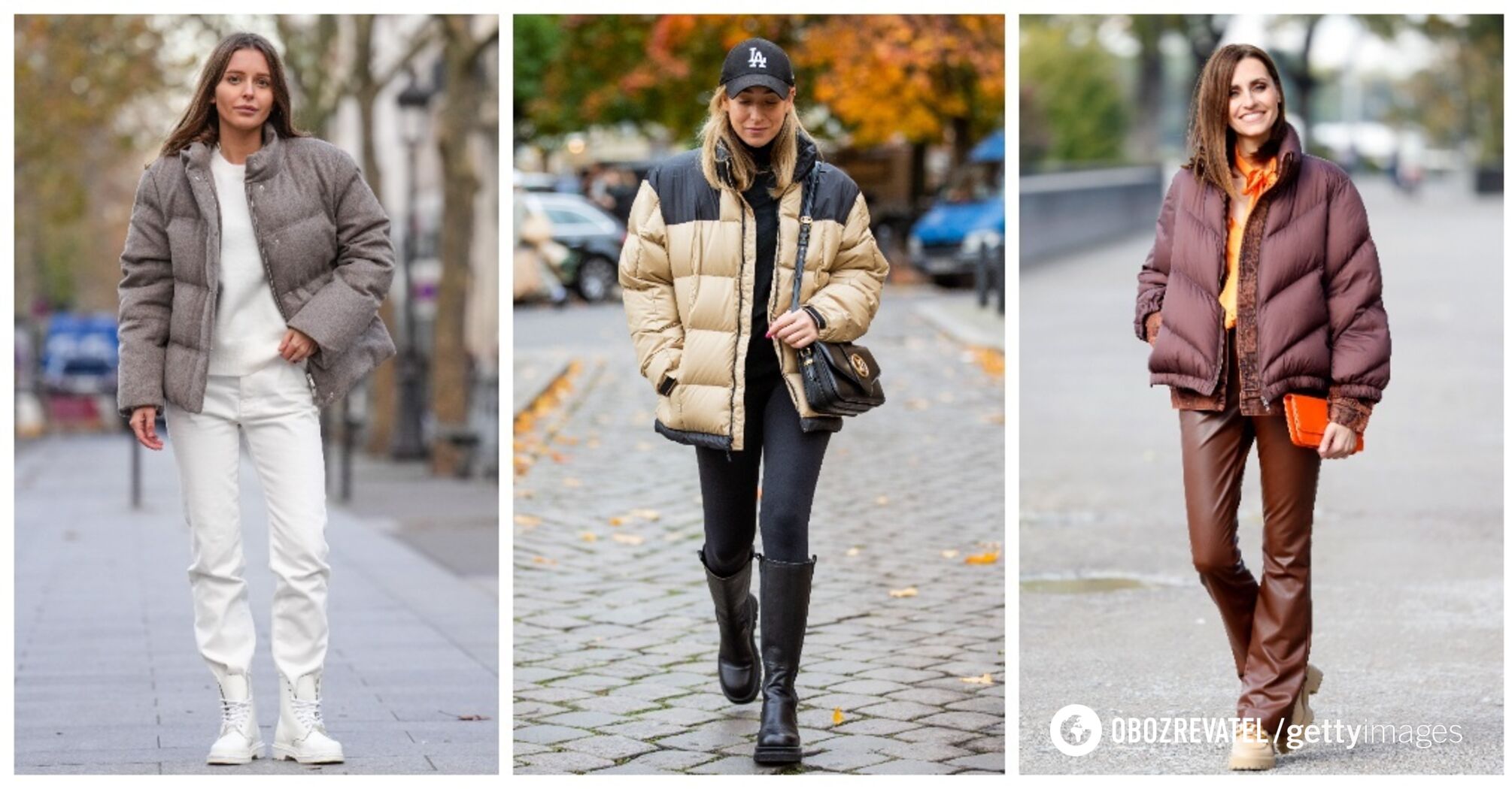 Warm and cozy: 5 fashionable looks with a down jacket that you will want to repeat