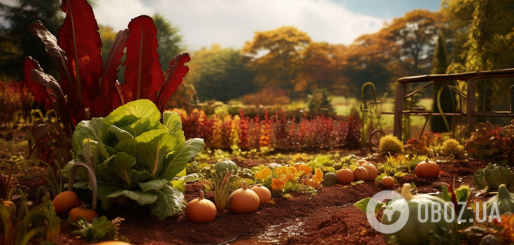 What is planted in October for an early harvest: a list of vegetables