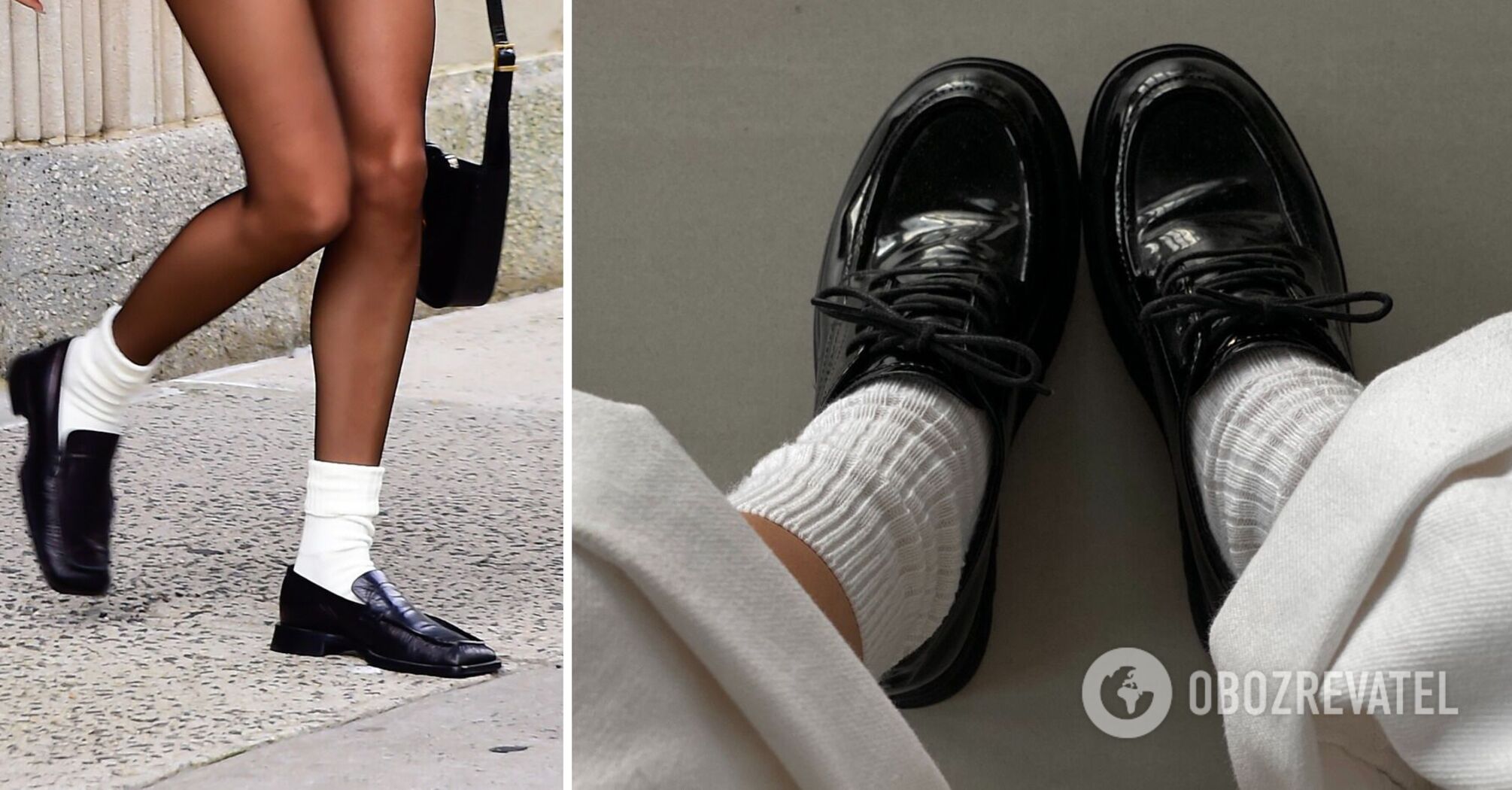 How to wear shoes with socks correctly and why it is important to create a "harmonic" effect