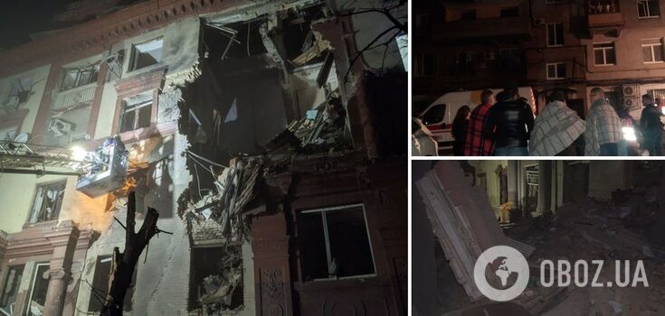"We ran out into the yard in pajamas": Zaporizhzhia residents spoke about the Russian terrorist attack on a residential buiding. Photo