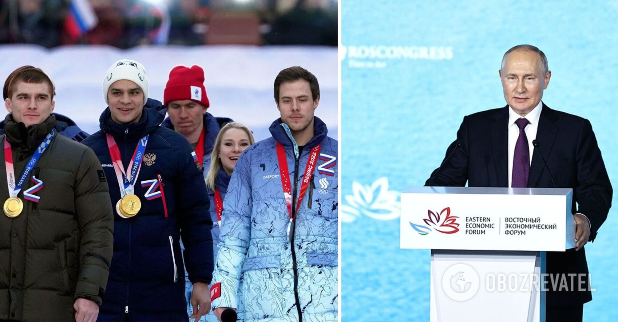 Putin accuses IOC of "ethnic discrimination" against Russians, calling his country one of the creators of the Olympics
