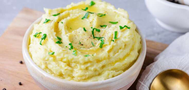 Delicious home-made puree
