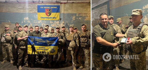Protecting Ukrainians: defenders of the sky over Kyiv region were awarded. Photo