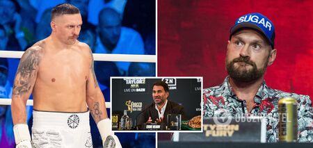 'To block it'. Hearn explains why the Usyk-Fury fight was really announced