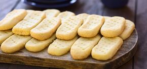 Perfect shortbread cookies, just like in the store: without sugar, eggs and milk