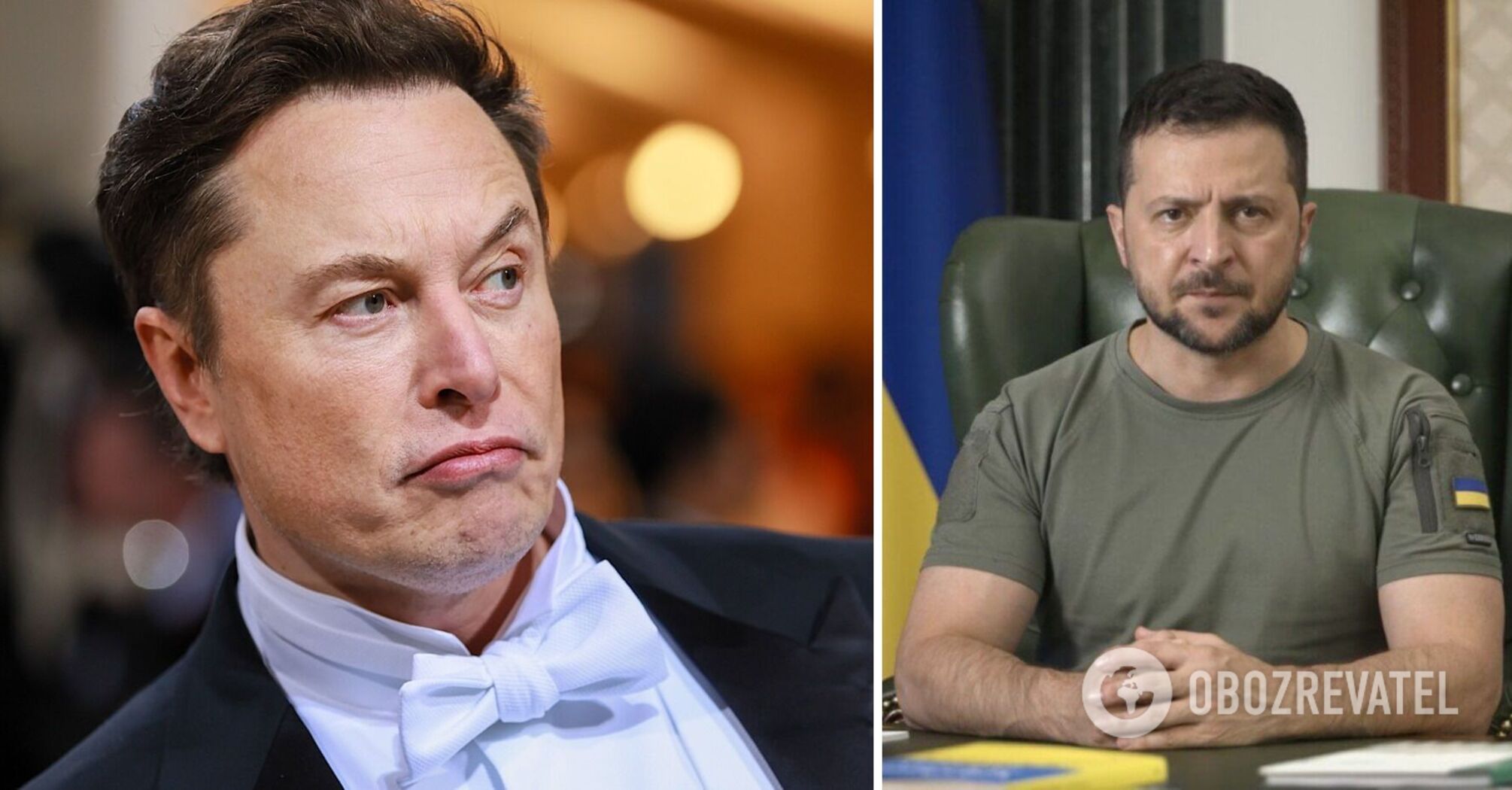 Elon Musk gets into a scandal over jokes about Volodymyr Zelenskyy