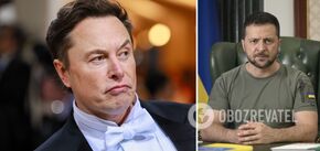 Elon Musk gets into a scandal over jokes about Volodymyr Zelenskyy