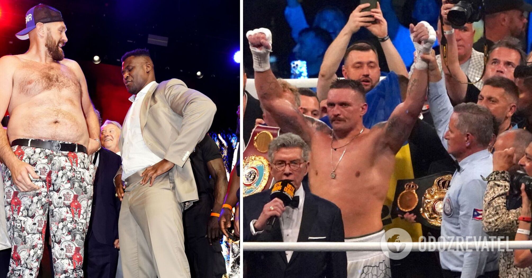 "A lot of people talk, but..." Fury compares Usyk and Ngannou