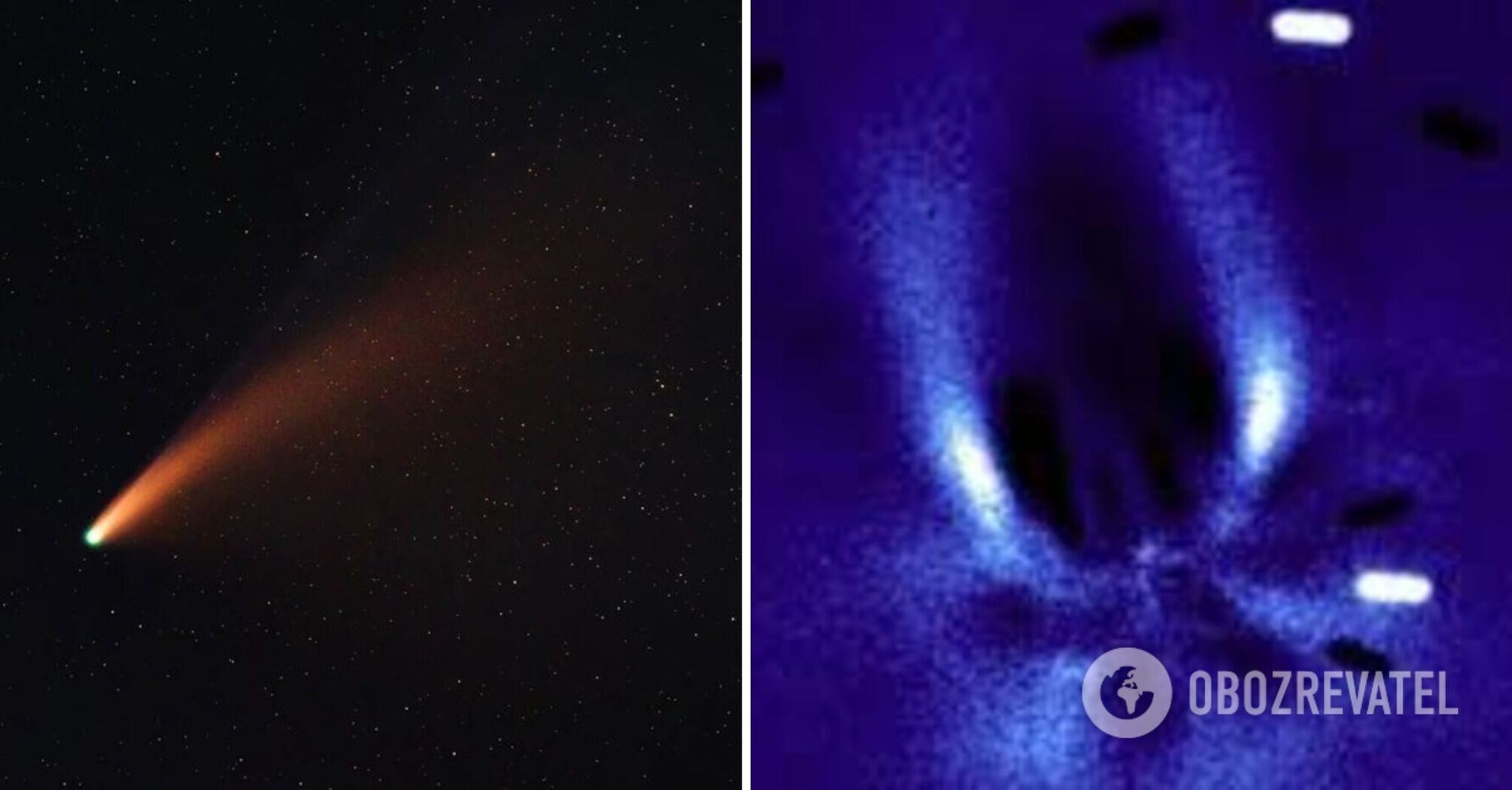 A "horned" comet, 3 times larger than Everest, is heading for Earth: it ...