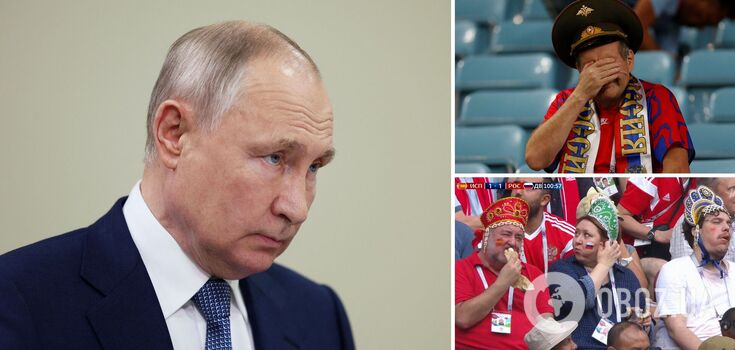 Putin spoke about successful development of Russian sports, receiving death wishes from fans in response