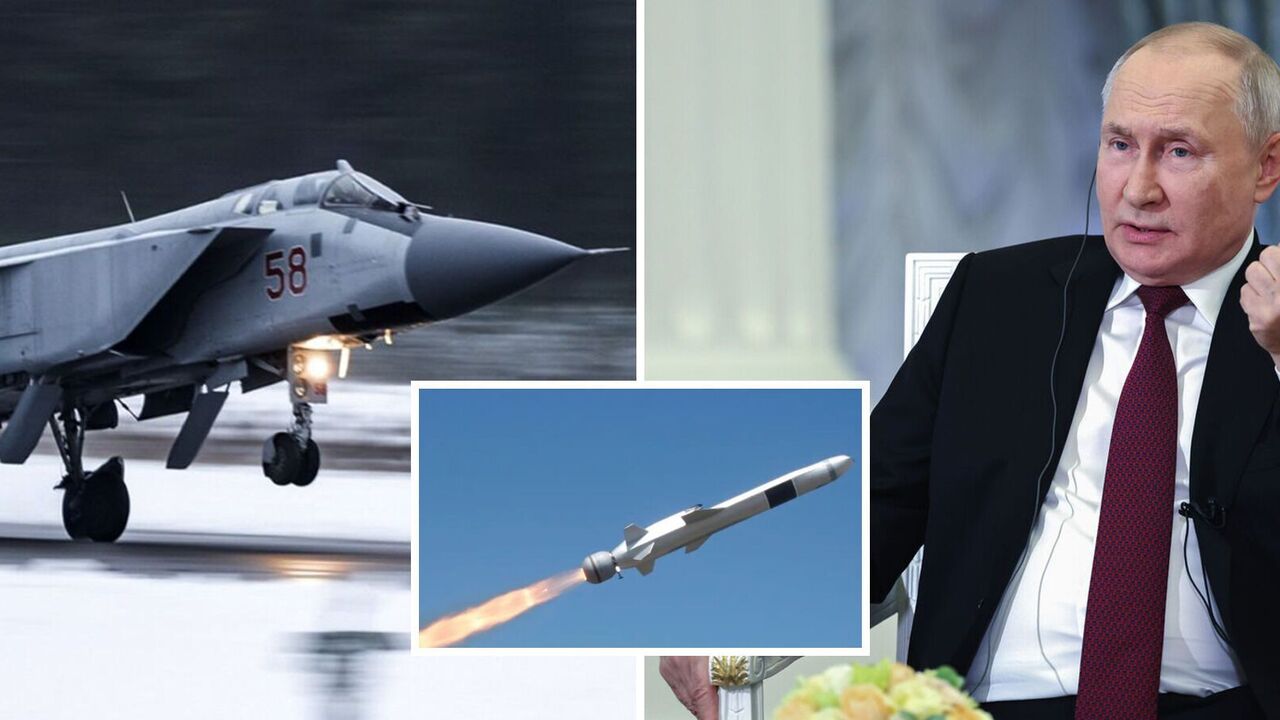 Brytyjski wywiad zapewnia, że Putin blefuje twierdząc, że nad Morzem Czarnym znajdują się rakiety Ch-47M2 Kindżał
