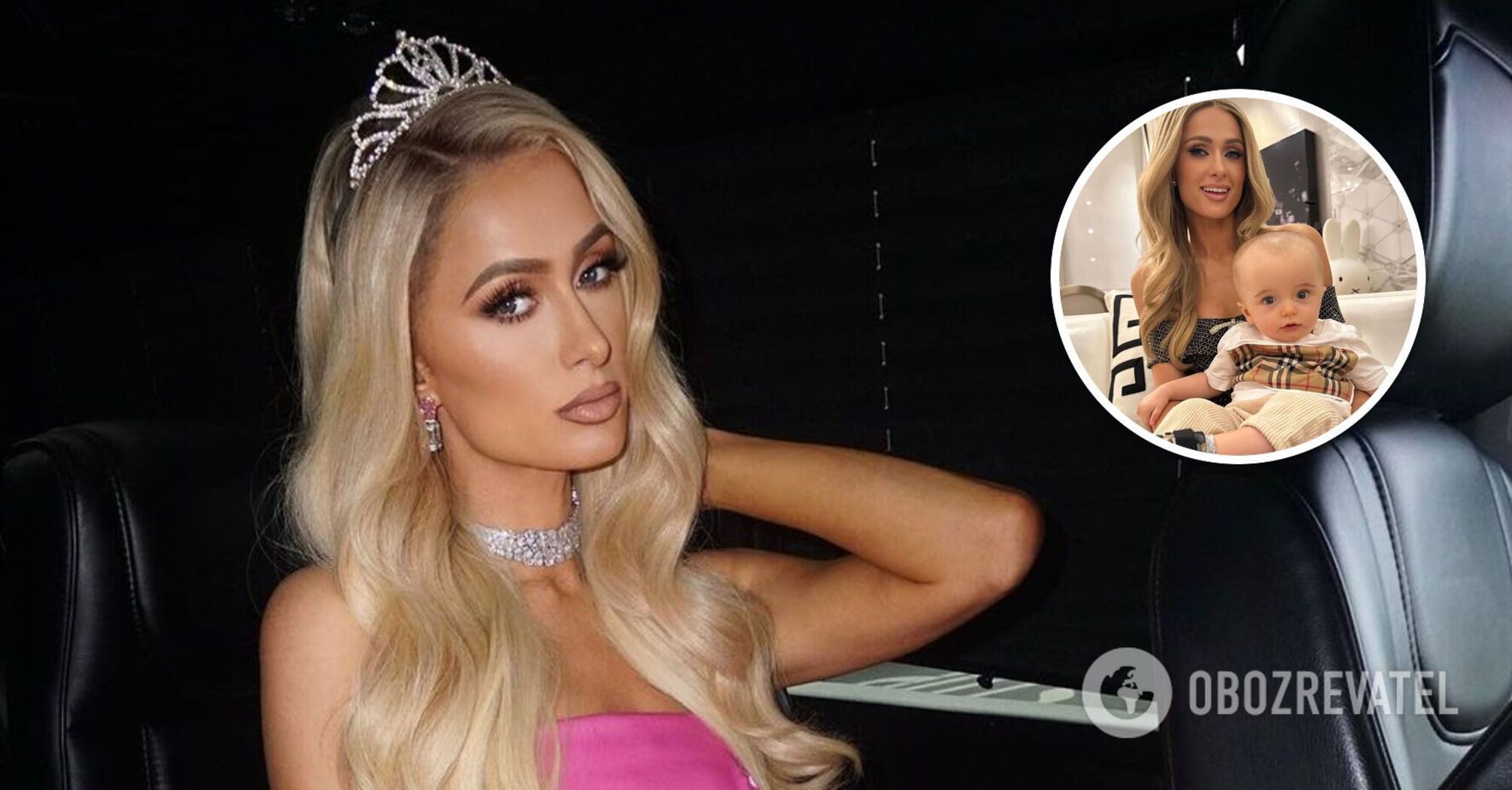 Paris Hilton showed new photos of her son and worried the network: fans advise the star to go to the hospital with the baby